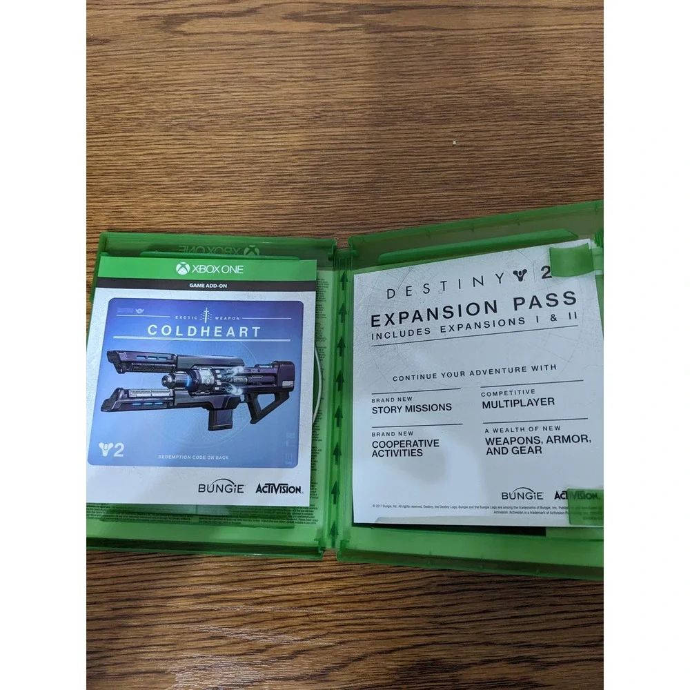 Destiny 2 Microsoft Xbox One 2017 Bungie Activision Sci-Fi Shooter Game Disc